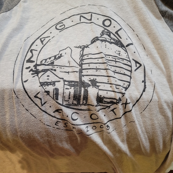 Gray and White Raglan T-Shirt - Picture 8 of 8